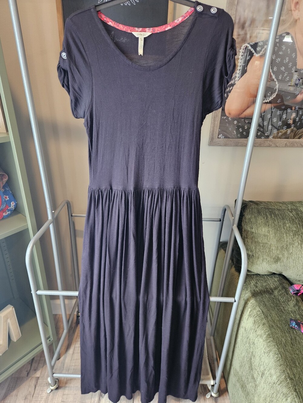 MATILDA JANE Night Owl Black Maxi, size XL, GUC.
